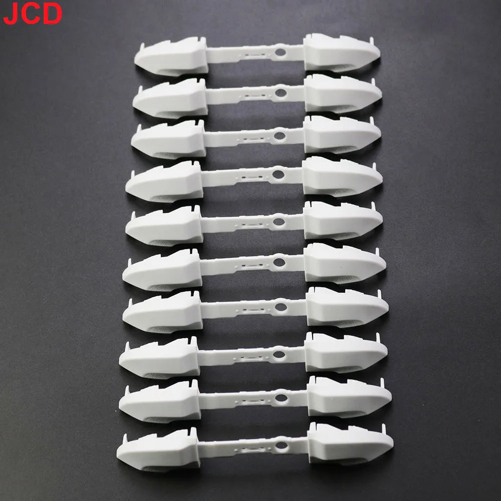 10 Sets Black White RB LB Bumper Button for XBox Series S X Controller Trigger Surround Guide On Off Buttons Repair Part - B