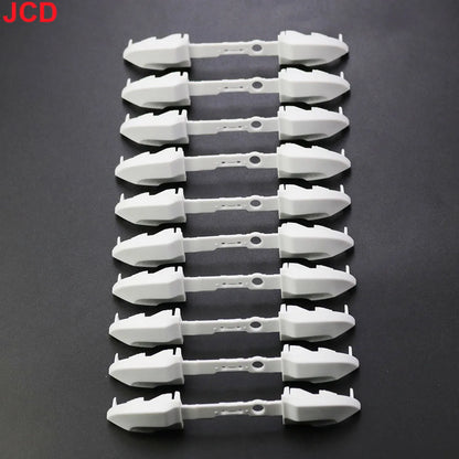 10 Sets Black White RB LB Bumper Button for XBox Series S X Controller Trigger Surround Guide On Off Buttons Repair Part - B