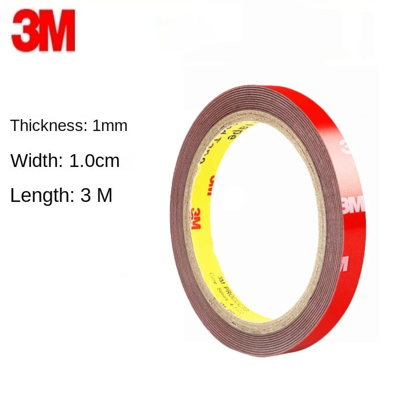 3M VHB Strong Double Sided Adhesive 3M 4229P 5-50mm Waterproof Traceless Foam Adhesive Tape For Car Home Indoor High Temperat