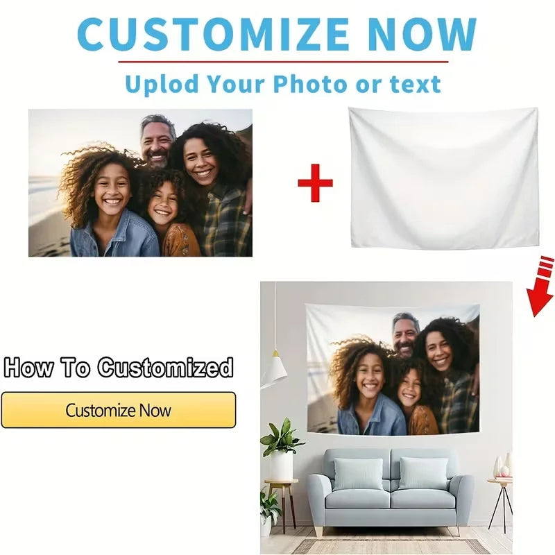 Any Size Custom Banner Flag Logo Decoration Birthday Graduation Ceremony Festival Event Shop Home Wall Decoration