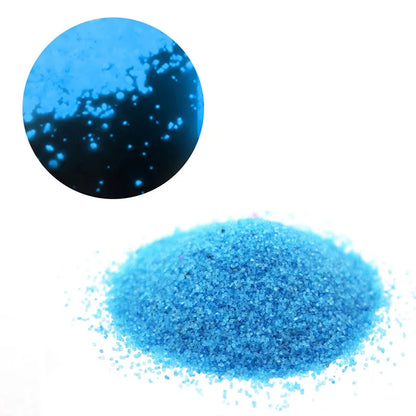 1Bag Luminous Particles Sand Colorful Fluorescent Glow Powder Glow In The Dark Home Christmas Party Decor DIY Decorations - b