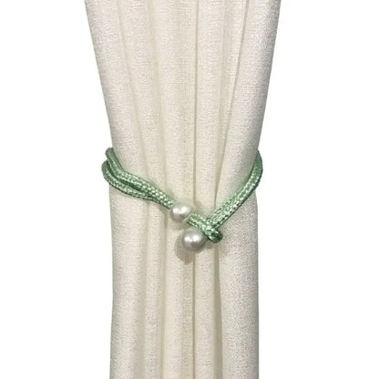 Creative Fashion Tulip Curtain Straps Adjustable Elegant Curtain Tieback Beautifully Curtains Tie Rope Homestay - 1pcs Green
