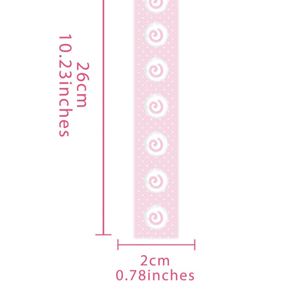 Elastic Strap for A7 M5 Planner Notebook Cute Star Decoration INS Style Storage Accessory Kawaii Straps for Scrapbooking