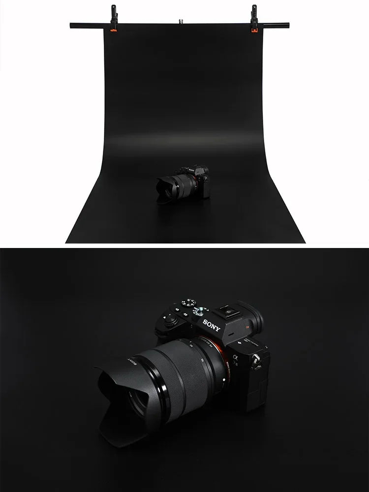 56x130cm Pvc Backdrops for Photographers Photographic Studio Product Photoshoot Props Black White Photo Background Photograph
