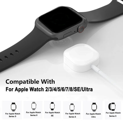 New Magnetic Wireless Charger for Apple Watch Series 9 8 7 6 5 4 SE Fast Charging Cable USB Type C for iWatch Series 6 3 5 3 