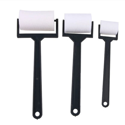 3pcs Craft Tool White Sponge Brush Foam Painting Roller Brush For Children Draw Craft Tool Decorative Supplies