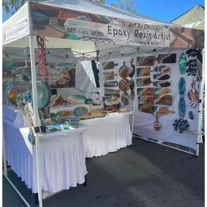Tent Banner Table Runner Personalized Banners Custom Tent banner for Trade Show Your custom Logo and Business Name