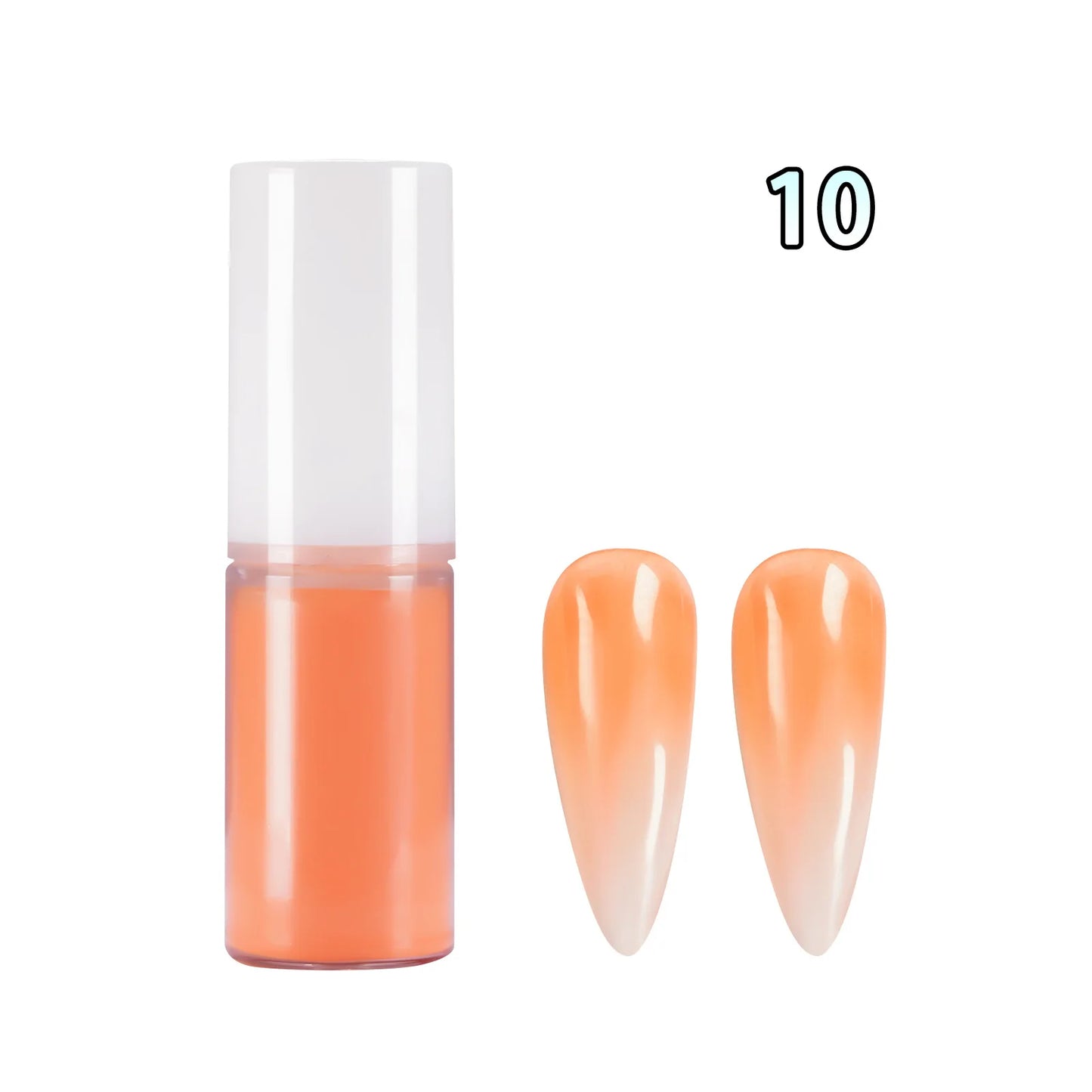 Pastel Neon Gradient Powder Nail Art 10g Ombre Spray Bottle For Nails Hair Party Makeup Face Body Glitter Shiny Powder Costem