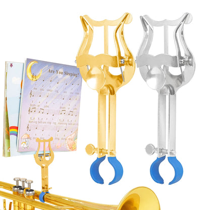 Music Stand Clarinet /Trumpet /Flute /Alto Saxophone Portable Marching Sheet Music Stands Musical Instruments Accessories