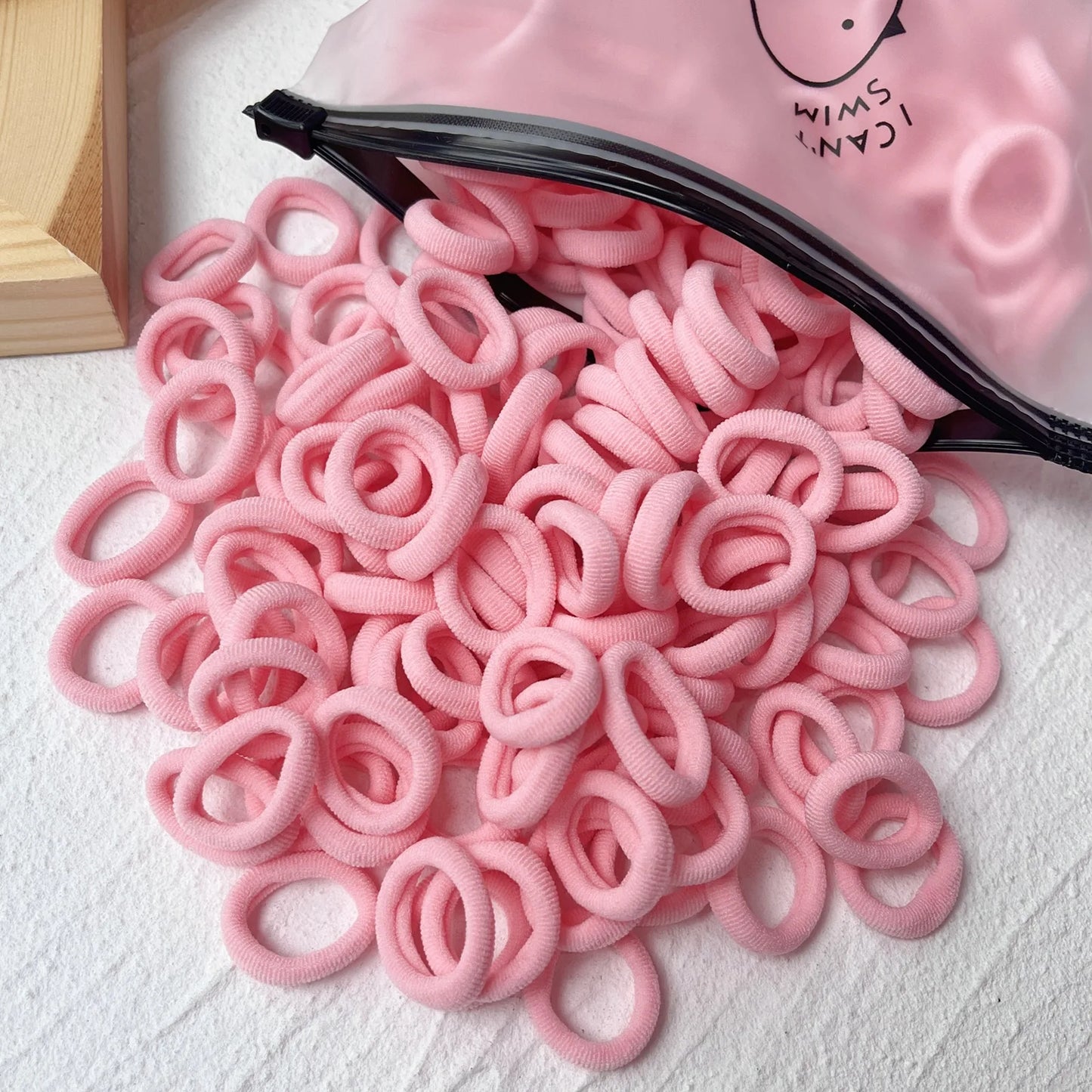 20/50pcs Kids Elastic Hair Bands Girls Sweets Scrunchie Rubber Band for Children Hair Ties Clips Headband Baby Hair Accessori