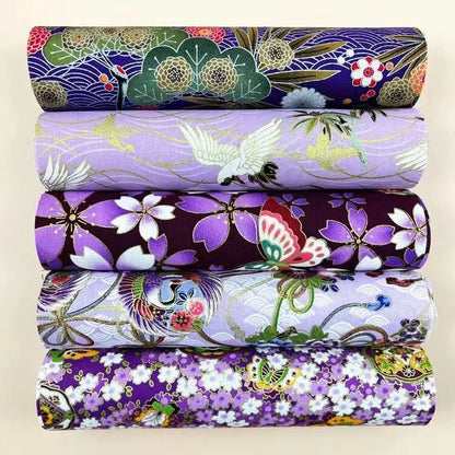 5pcs Cotton Fabric, Printed Fabric, Handmade Doll Clothes Fabric, Dress Fabric, For DIY Sewing Scrapbooking Quilting Craft - 