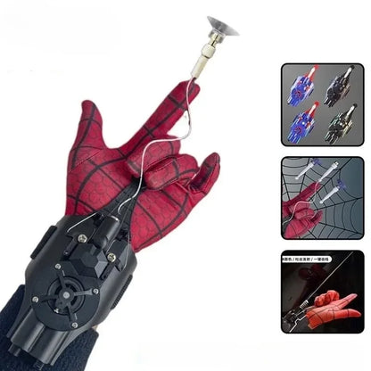 Ml Legends Spiderman Web Shooters Toys Spider Man Wrist Launcher Cosplay Peter Parker Accessories Props Gloves For Children G