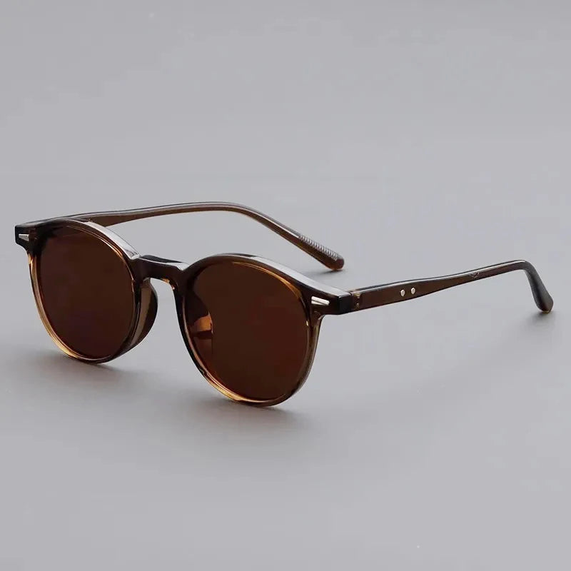 Vintage Round Sunglasses for Women Men Circular Sun Glasses Female Oval Eyewear Sunglasses for Male Female Eyeglasses - 3