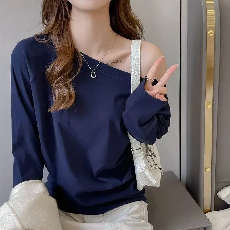 Gothic Harajuku Vintage Punk Emo Girls Long Sleeve Tee Sexy Slim Chic Printing Crop Tops Grunge Y2K Aesthetic Women's Streetw