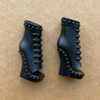 Colorful Monster Doll Boots Novelty Sandals 1/6 Scale Doll Shoes Accessories for Doll Decorations