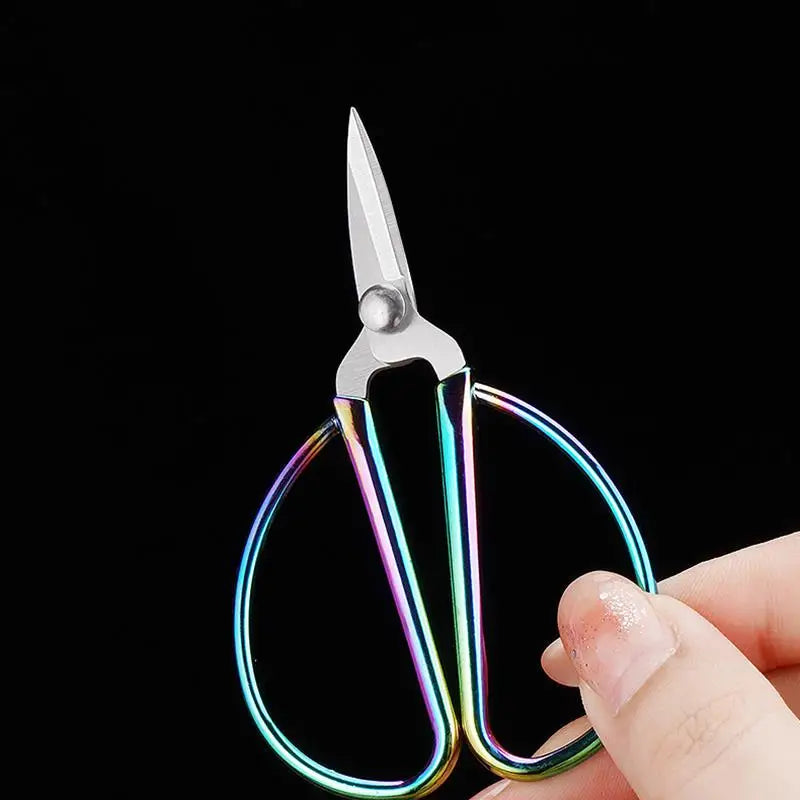 Mini Stainless Steel Scissors Vintage Tailor Scissors Durable Embroidery Scissors Fabric Thread Cutter Craft Tool For Sewing