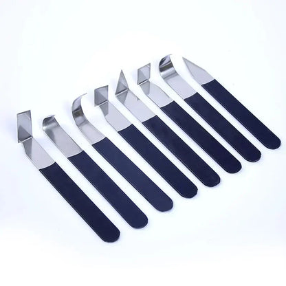 Tools DIY Ceramic Craft Ceramics & Pottery Clay Sculpture Tool Crafts Rubber Handle Stainless Steel Sewing Sculpting Home Art