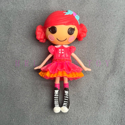Original Lalaloopsy 8-10cm Little Sister and Pet Dolls PVC Holiday Gift Collection Pvc Toys - A19-1PC