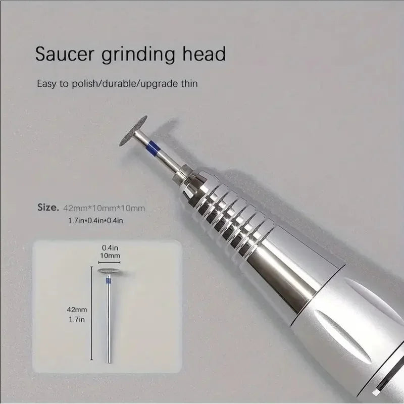 Removal Head Diamond Electric Nail Drill Bit Disc Grinding Burr T Mills Grinder