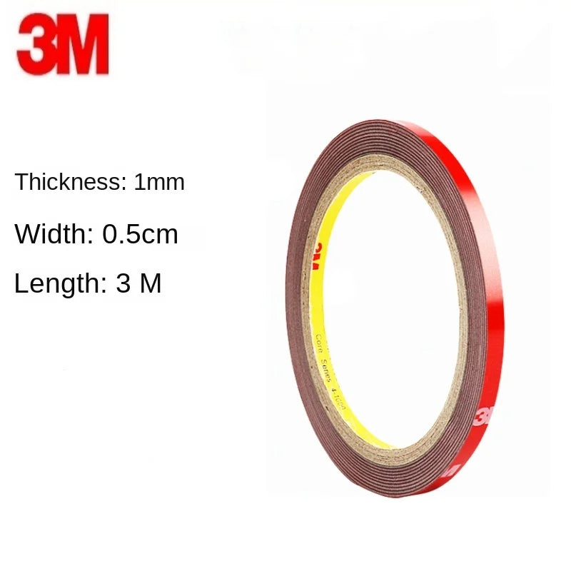 3M VHB Strong Double Sided Adhesive 3M 4229P 5-50mm Waterproof Traceless Foam Adhesive Tape For Car Home Indoor High Temperat