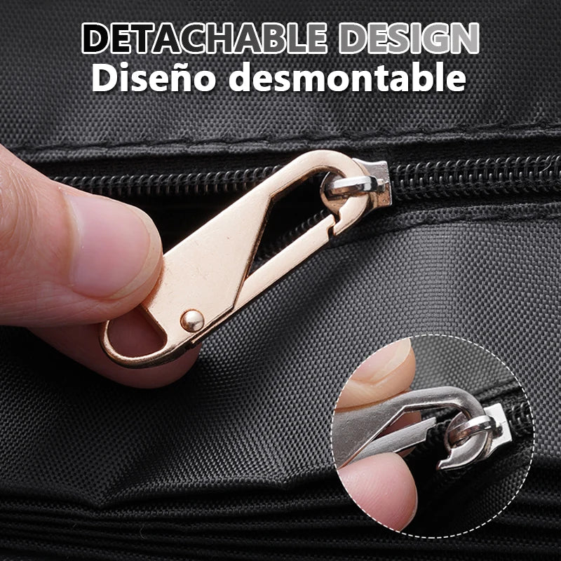 Replacement Zipper Slider Easy Zipper Puller DIY Zipper Repair Kit Sewing Accessories for Luggage Backpack Clothes Pants Wall