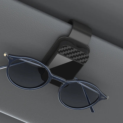 Car Sun Visor Sunglasses Clip Holder Stable Eyeglasses Hanger Card Ticket Organizer Interior Storage Clip Car Accessories - b