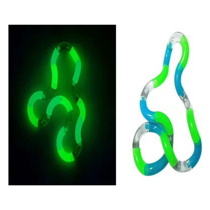 Tangle Fidget Gifts Ornament Color Transformation Toys Finger Rope Toys Creative Party Gifts Stress Relieving Tangle Rope - S