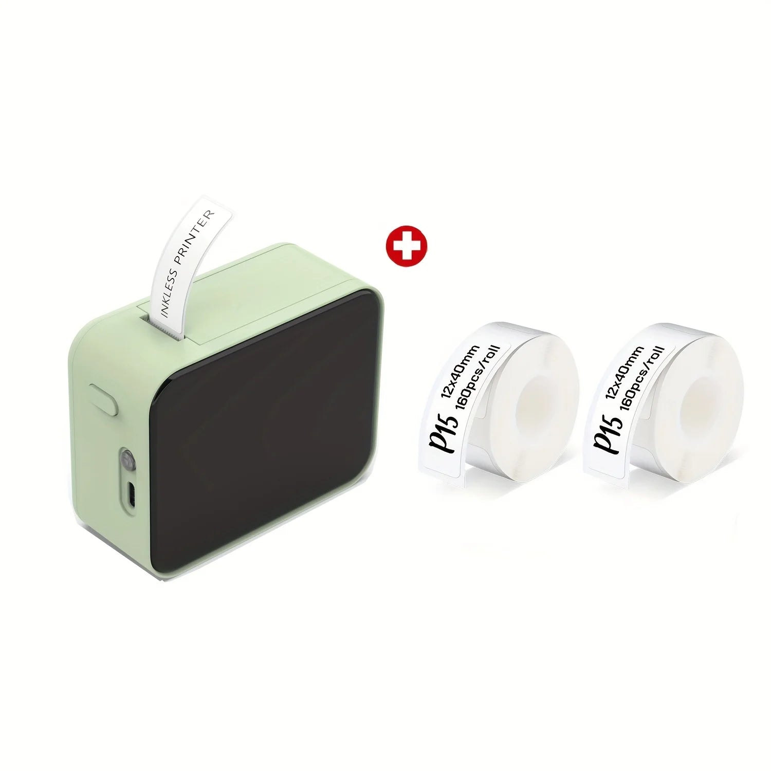 Marklife P15 Thermal Label Printer Similar as D11 D110 D101 Labeling Machine Wireless Bluetooth Label Maker With Label Sticke