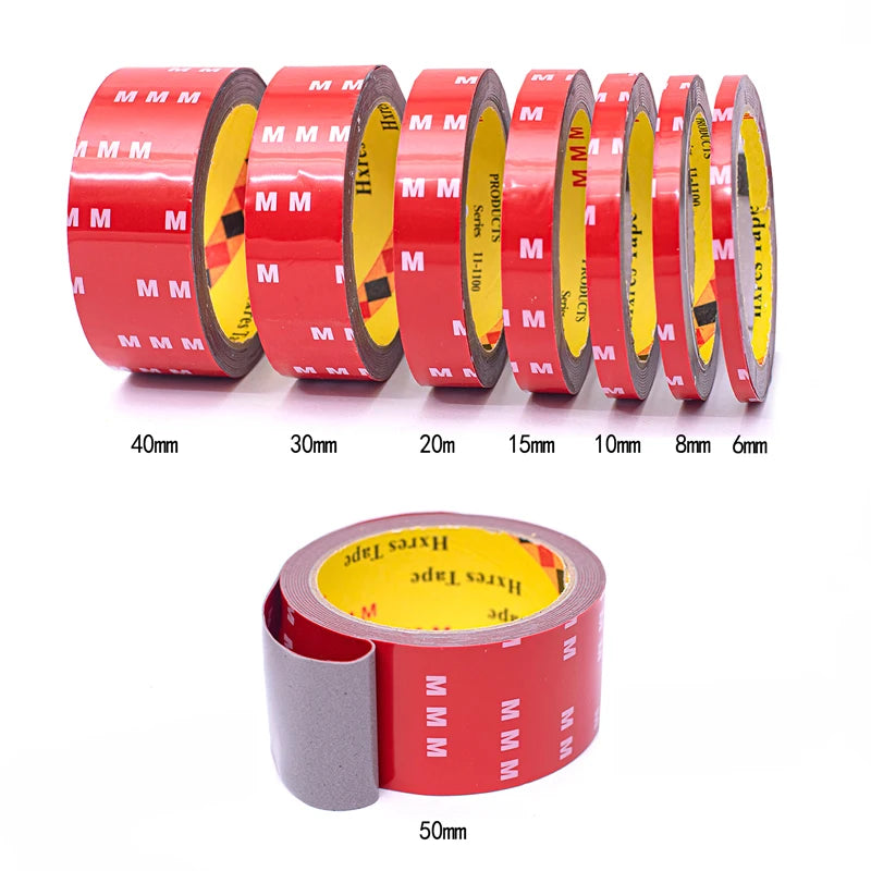 300CM Extra Strong Double Sided Tape Adhesive Car Special Tear Off Without Leaving Traces High Viscosity Mounting Fixing Stic