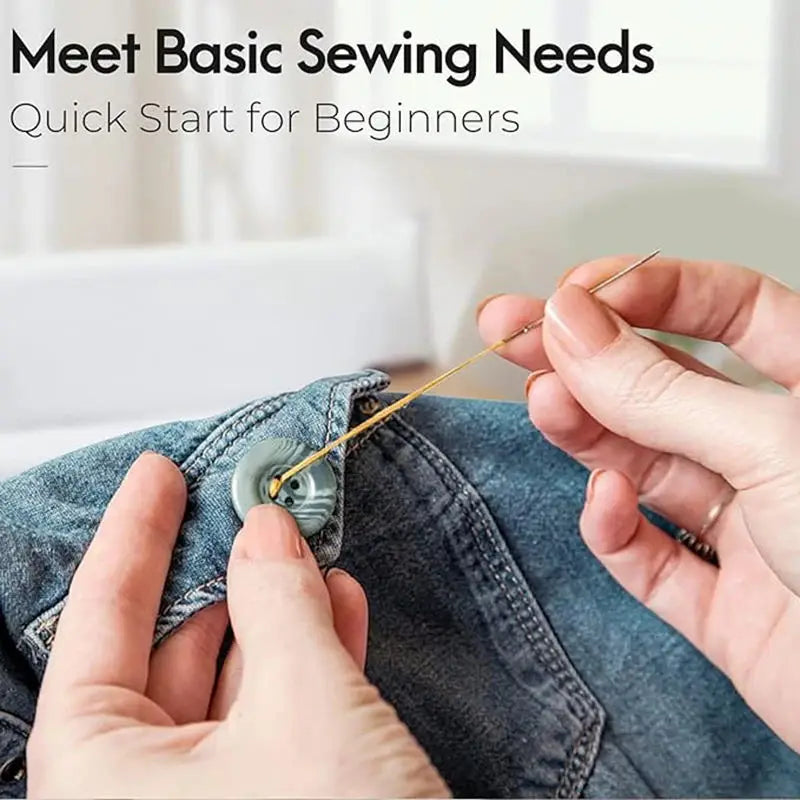 New Premium Sewing Supplies Set - Complete Sew Kit of Needle and Thread for Beginners Basic Home Hand Sewing Repair Kits