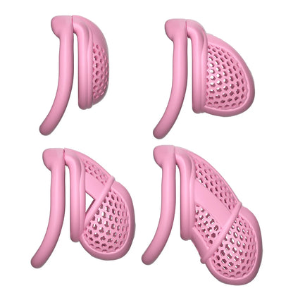 Male Chastity Cage Breathable Honeycomb Design With Removable Lock Cock Cage Comfortable Anti Pinch BDSM For Men Adult Sex To