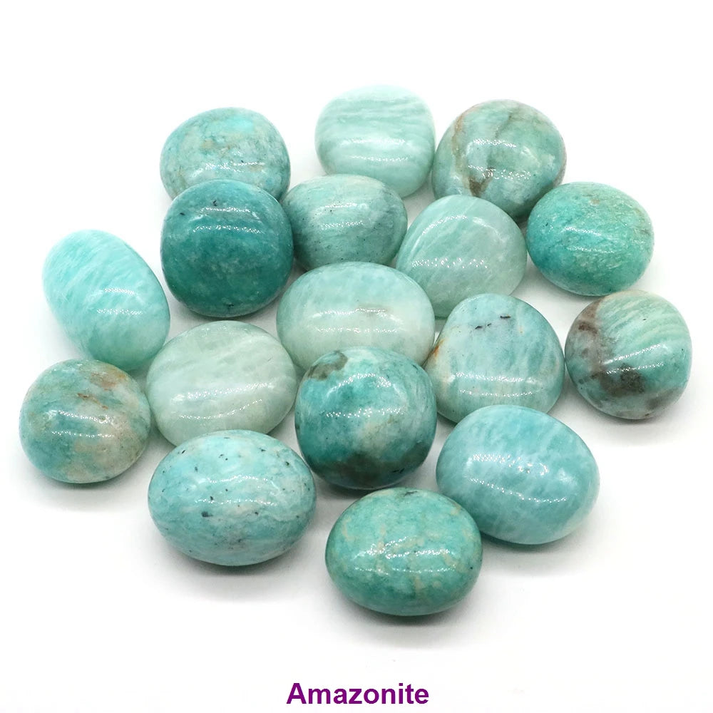 Natural Tumbled Stones Healing Crystal Reiki Quartz Gems Bulk Ore Gravel Energy Mineral Specimen Tank Aquarium Garden Home De