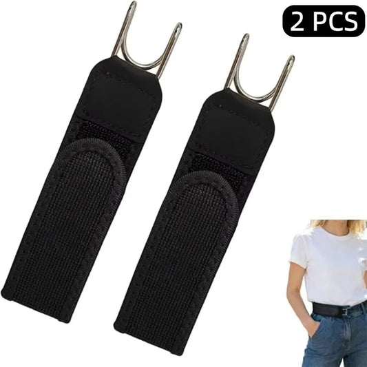 1pc Tactical Hook Elastic Waistband, Buckle Free Invisible Waist Closure, EDC Buckle, Suitable for Hunting, Fishing, Camping