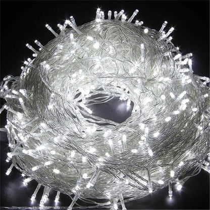 Christmas Lights 5M 10M 20M 30M 50M 100M Led String Fairy Light 8 Modes Christmas Lights For Patio Wedding Party Holiday Ligh