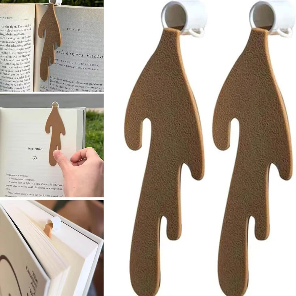 1 Piece Lytwtw's Creativity Coffee Bookmark Book Mark Office School Supplies Funny Gift