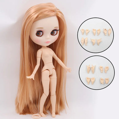 ICY DBS Blyth Doll White Skin Joint Body 1/6 BJD Special Price OB24 Toy Gift