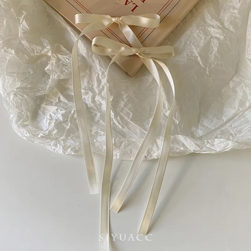 2/12/36 Pcs Fashion Simple Sweet Bow Ribbon Hair Clips For Women Girls Party Hair Accessories