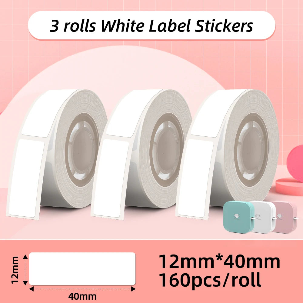 Phomemo Q30 Label Printer Mini Printer Pocket Thermal Label Maker Wireless Sticker Pocket Portable Printer Various Label Pape