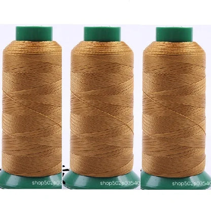 Heavy Duty Thread 1500 Yards 210D/3 All Purpose High Strength Polyester Sewing Thread for Weave Upholstery Jeans Beading Purs
