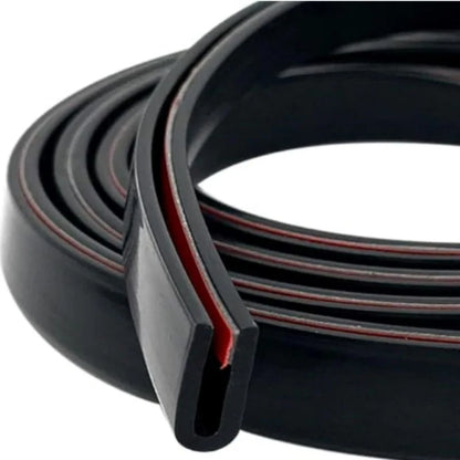 300cm Car Door Edge Protector Strip Trim U-Shape Rubber Guard Seal Anti Oil Seal Edge Shield Encloser Car-Styling