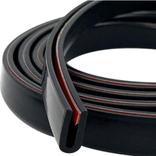 300cm Car Door Edge Protector Strip Trim U-Shape Rubber Guard Seal Anti Oil Seal Edge Shield Encloser Car-Styling