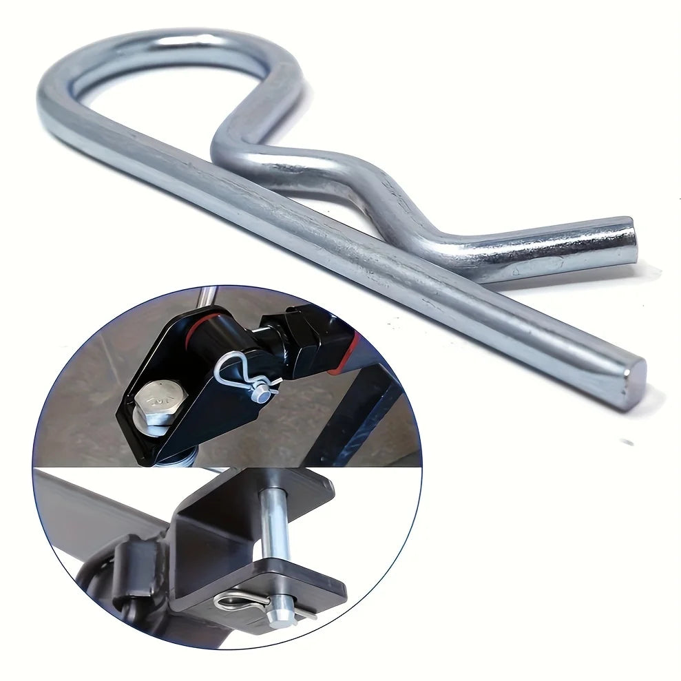 100/150pcs Cotter Pins Spring Connectors 2 Mm, R-Clips Splint Assortment Galvanised Spring Pins Safety Pins Set