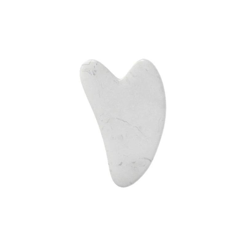 Roller for Face Neck Eye Resin Facial Massage Instrumenr Health Care Scraping Board Musclee Beauty Skincare Tools - White-02