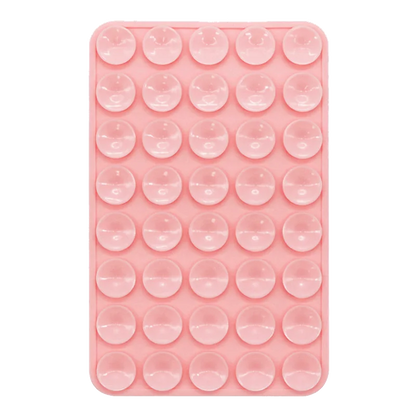 Double Sided Silicone Suction Cup Phone Case Detachable Stand Silicone Rubber Sucker Pad For Selfies And Videos Fixed Pad - L