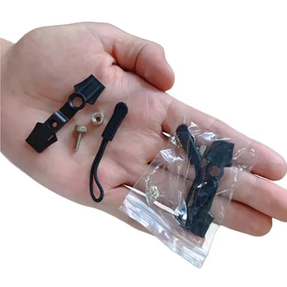 ‌12/6Pcs Universal Instant Zipper Repair Kit With 3 Sizes Detachable Slider Heads-Reusable No-Sew Fix for Jackets,Bags,Coats‌