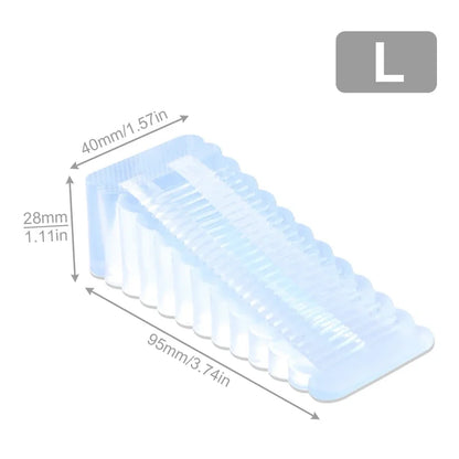 Door Stops Rubber Door Stopper Silicone Anti-collision Safety Door Stoppers Door Joints For Household Hardware Tools