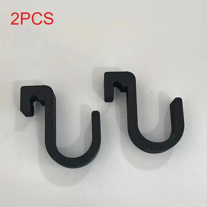 2Pcs Car Umbrella Hooks - Trunk Hangers, Universal for Sedans with No-Drill Installation, Multi-Functional Seat Back Storage 
