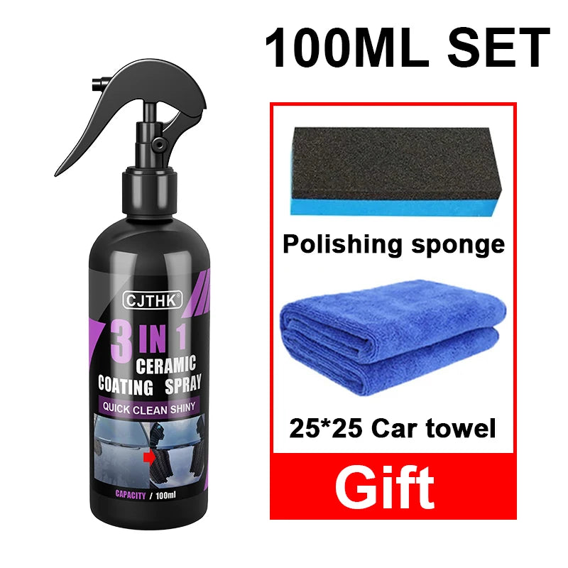 Ceramic Coating Car Nano Coating Agent Crystal Coating Liquid Hydrophobic Anti-Scratches Car Wax Coating Car Polishing Coatin