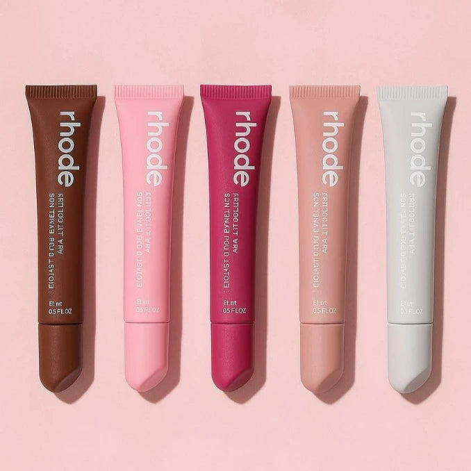 Rhod Lip Balm Moisturizing Mirror Long Lasting Lip Gloss Ribbon Espresso Raspberry Toast Plump No-stick Lip Oil Makeup Cosmet