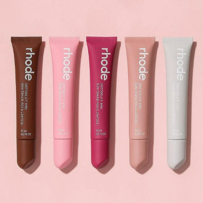Rhod Lip Balm Moisturizing Mirror Long Lasting Lip Gloss Ribbon Espresso Raspberry Toast Plump No-stick Lip Oil Makeup Cosmet